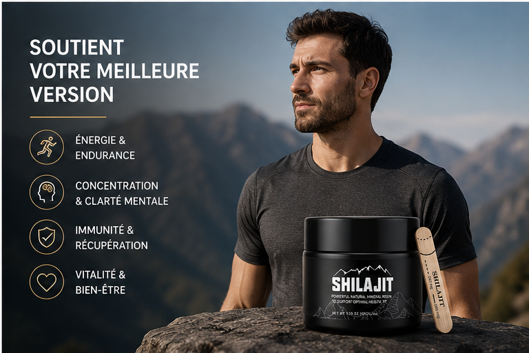 Complément naturel conçu pour soutenir l'énergie, l'endurance, la concentration, la récupération et le bien-être général.